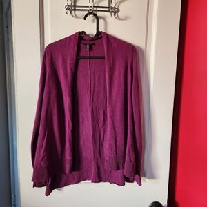 Eileen Fisher Fuschia Cardigan Pp
